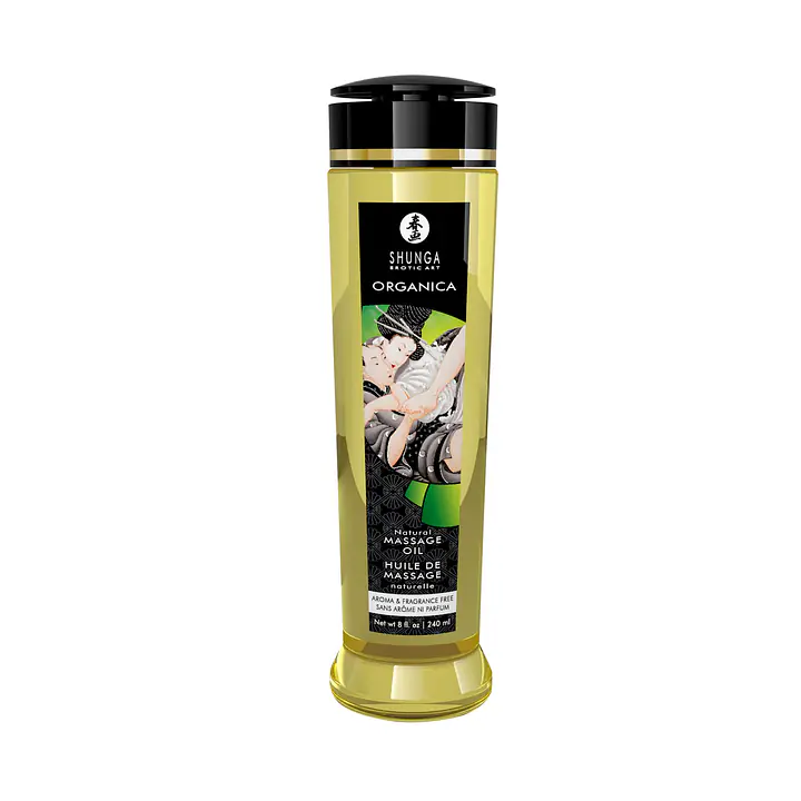 Органічна масажна олія Shunga ORGANICA – Natural (240 мл) з вітаміном Е - Master