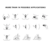 Вібратор для пар Satisfyer Endless Joy Black, 3 незалежні мотори, багатофункціональний - Master