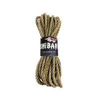 Джутова мотузка для шібарі Feral Feelings Shibari Rope, 8 м сіра - Master