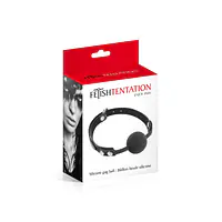 Класичний кляп з силіконовою кулькою Fetish Tentation Silicone Gag Ball - Master