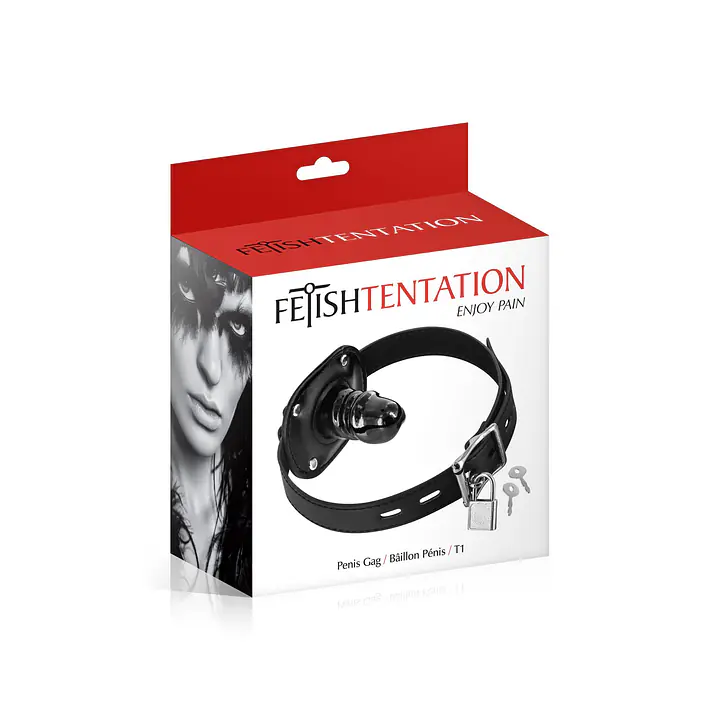 Кляп з маленьким фалоімітатором Fetish Tentation Penis Gag T1 - Master