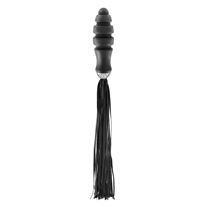 Флогер з ручкою для проникнення Fetish Tentation Whip with Ogive Handle - Master