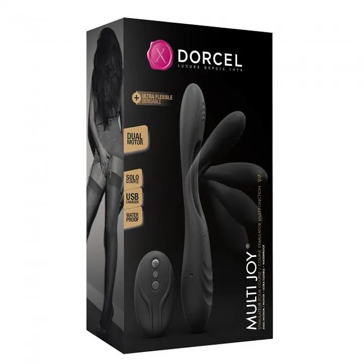 Вібратор для пар Dorcel MULTI JOY з пультом ДК - Master