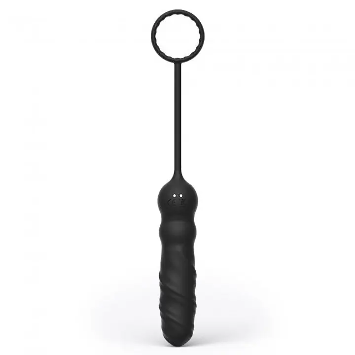 Анальний вібратор Dorcel Deep Seeker з ерекційним кільцем і пультом ДК - Master