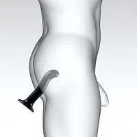 Насадка для страпона Strap-On-Me P&G-Spot Dildo,силікон, розмір S - Master