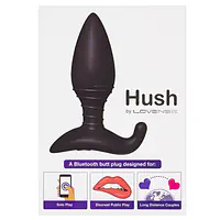 Анальна смарт вібропробка Lovense Hush, розмір S - Master