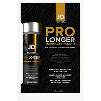 Пролонгувальний спрей JO Prolonger Spray with Lidocaine (60 мл), не містить мінеральних масел - Master