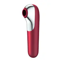 Смарт-вібратор та вакуумний стимулятор 2в1 Satisfyer Dual Love Pink - Master