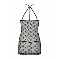 Напівпрозора сорочка Passion AZALIA CHEMISE S/M, black - Master