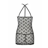Напівпрозора сорочка Passion AZALIA CHEMISE XXL/XXXL, black - Master