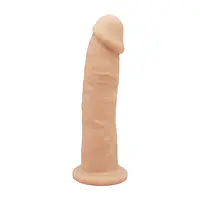 Фалоімітатор SilexD Oscar Flesh (MODEL 2 size 9in), двошаровий, силікон + Silexpan, діаметр 5,4см - Master
