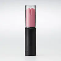 Вібратор-помада IROHA STICK Black, плавне збільшення потужності - Master