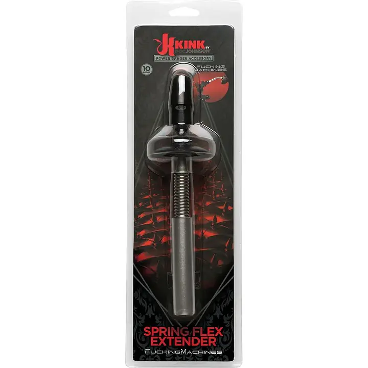Гнучкий подовжувач-насадка для секс-машини Doc Johnson Kink - Power Banger Spring Flex Extender - Master