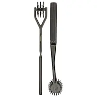 Колесо Вартенберга гольчасте на 3 ряди зубців Doc Johnson Kink- Spike - Solid Metal Pinwheel - 3 Whe - Master