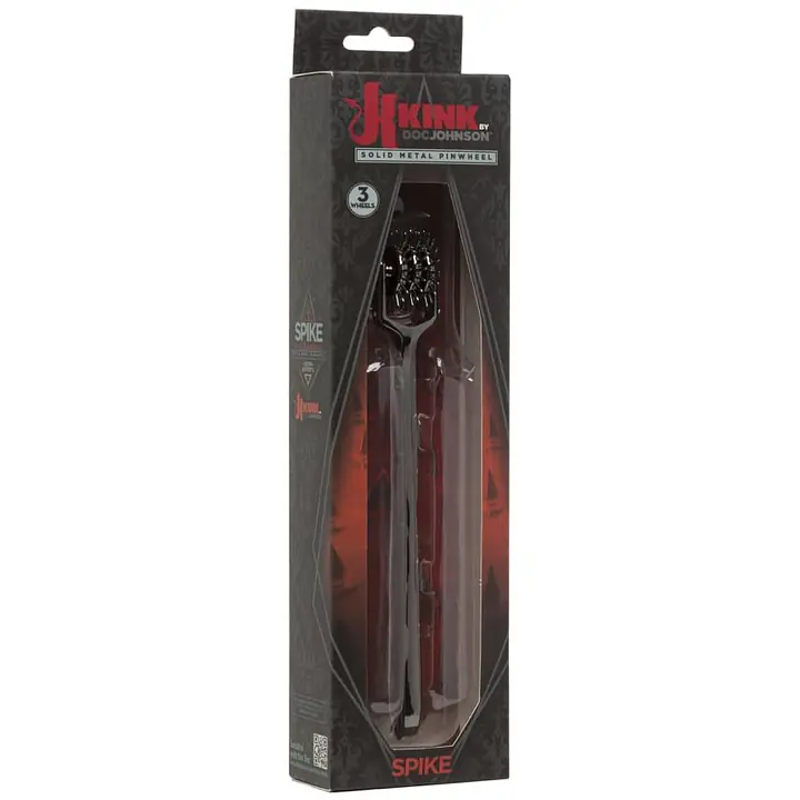 Колесо Вартенберга гольчасте на 3 ряди зубців Doc Johnson Kink- Spike - Solid Metal Pinwheel - 3 Whe - Master