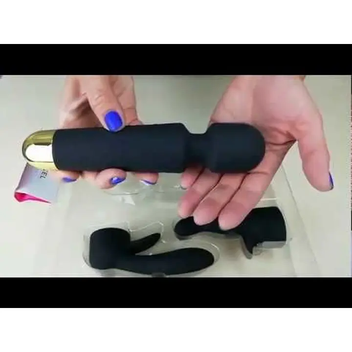Мінівібромасажер Dorcel Kit Wanderful з насадками (анальна і вагінальна), водонепроникний - Master