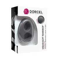 Ерекційне кільце Dorcel Liquid-Soft Teardrop для члена і мошонки, soft-touch силікон - Master