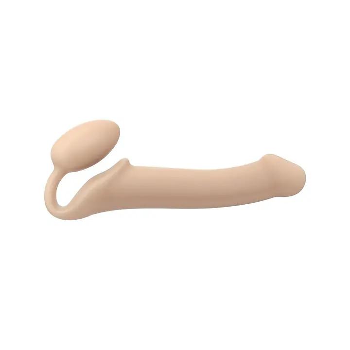 Безремінний страпон Strap-On-Me Flesh L, повністю регульований, діаметр 3,7 см - Master
