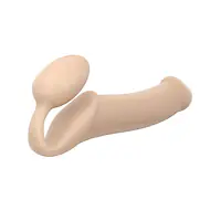 Безремінний страпон Strap-On-Me Flesh XL, повністю регульований, діаметр 4,5 см - Master