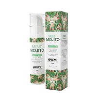 Масажна олія EXSENS Mojito 50мл розігрівальна, без цукру, без парабенів, їстівна - Master
