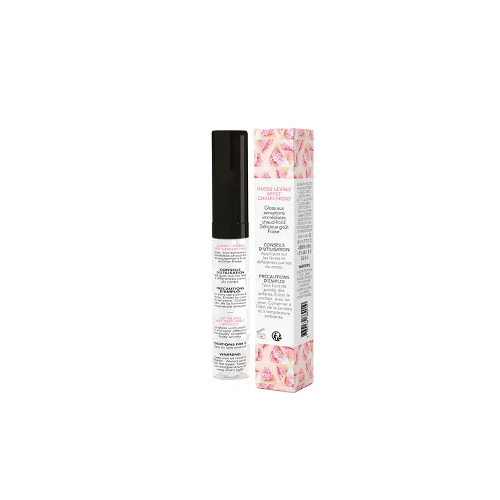Стимулювальний блиск для губ EXSENS Lip Gloss 7,4 мл, ефект поколювання і холод-тепло - Master