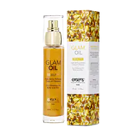 Олія для тіла з блиском EXSENS Glam Oil 50мл, з мигдальною олією, без парабенів і феноксіетанолу - Master