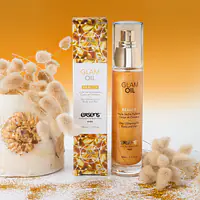 Олія для тіла з блиском EXSENS Glam Oil 50мл, з мигдальною олією, без парабенів і феноксіетанолу - Master