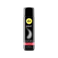 Силіконова змазка pjur Light 100 мл найбільш рідка, 2в1 для сексу та масажу - Master
