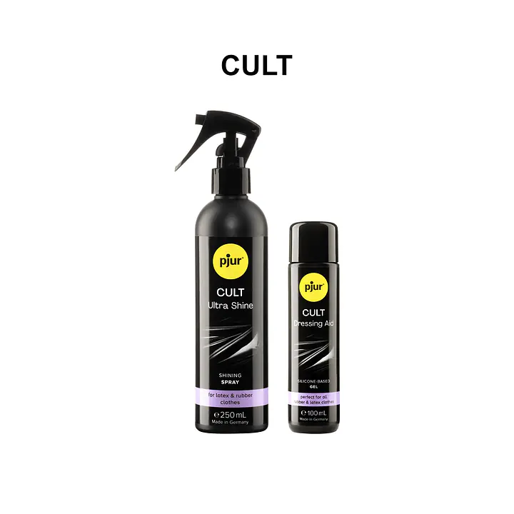 Спрей для догляду за одягом із гуми та латексу pjur Cult Ultra Shine 250 мл, надає блиску - Master