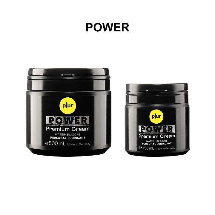 Густа змазка для фістингу та анального сексу pjur POWER Premium Cream 500 мл на гібридній основі - Master