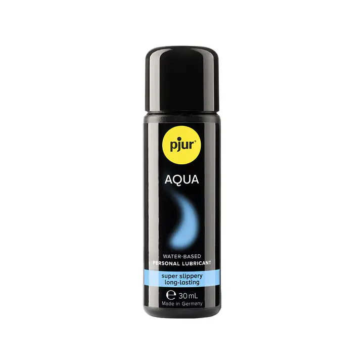 Лубрикант на водній основі pjur Aqua 30 мл, ефект оксамитової шкіри без прилипання - Master