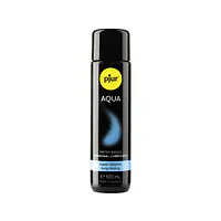 Лубрикант на водній основі pjur Aqua 100 мл, ефект оксамитової шкіри без прилипання - Master