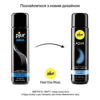 Лубрикант на водній основі pjur Aqua 100 мл, ефект оксамитової шкіри без прилипання - Master
