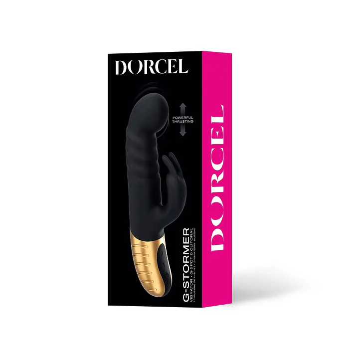 Вібратор Dorcel G-STORMER зі зворотно-поступальним рухом головки, стимуляція точки G - Master