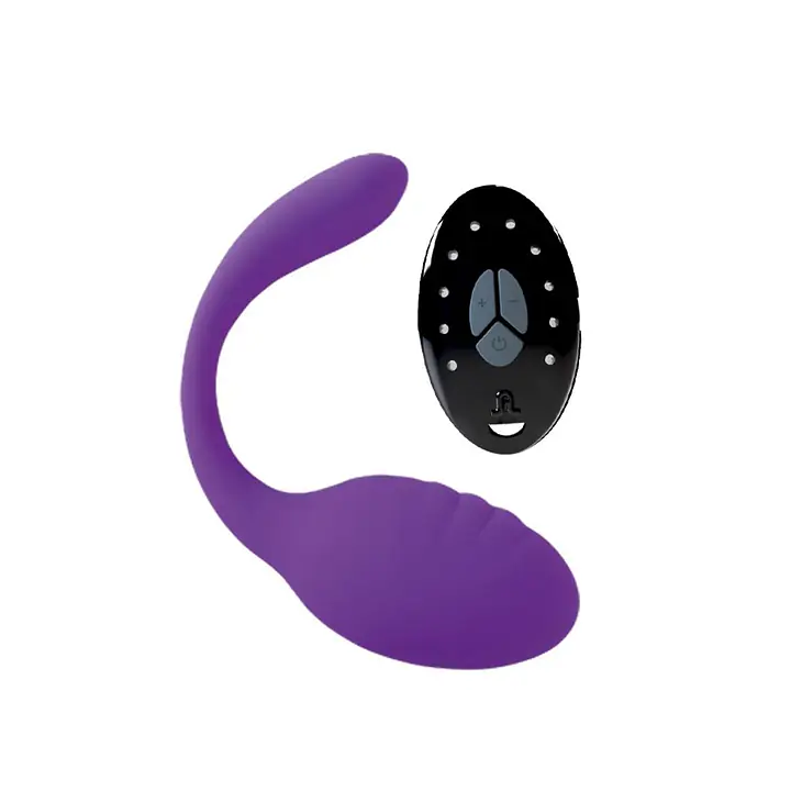 Віброяйце зі стимулятором клітора Adrien Lastic Smart Dream II з пультом LRS, можна під одяг - Master