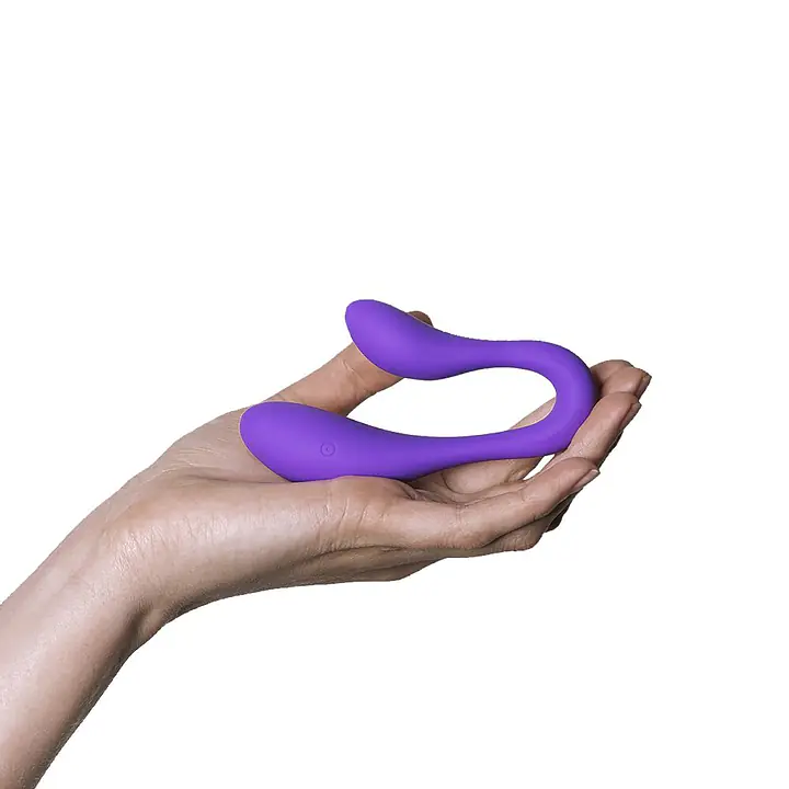 Вібратор для пар Adrien Lastic Couple Secrets II з пультом LRS, два мотори, універсальний - Master