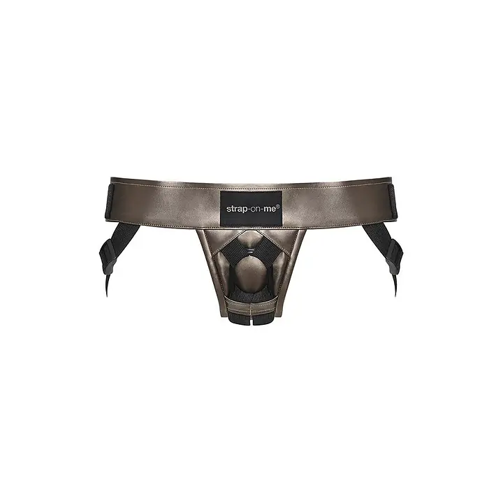 Трусики для страпона Strap-On-Me Leatherette Harness CURIOUS - Master