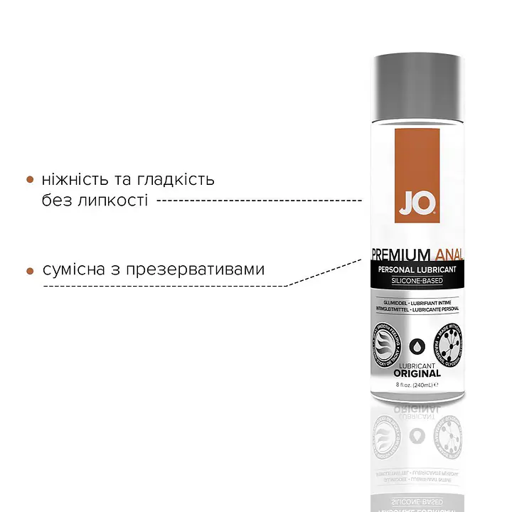 Розпродаж!!! Анальне мастило System JO ANAL PREMIUM - ORIGINAL (240 мл) (термін 03.2026) - Master