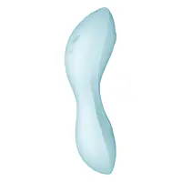 Вакуумний смарт-стимулятор із вібрацією Satisfyer Curvy Trinity 5 (Blue)  (м'ята упаковка!!!) - Master