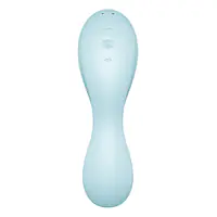 Вакуумний смарт-стимулятор із вібрацією Satisfyer Curvy Trinity 5 (Blue)  (м'ята упаковка!!!) - Master