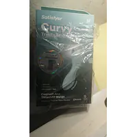 Вакуумний смарт-стимулятор із вібрацією Satisfyer Curvy Trinity 5 (Blue)  (м'ята упаковка!!!) - Master