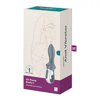 Анальний вібратор Satisfyer Air Pump Booty 1, надувається - Master