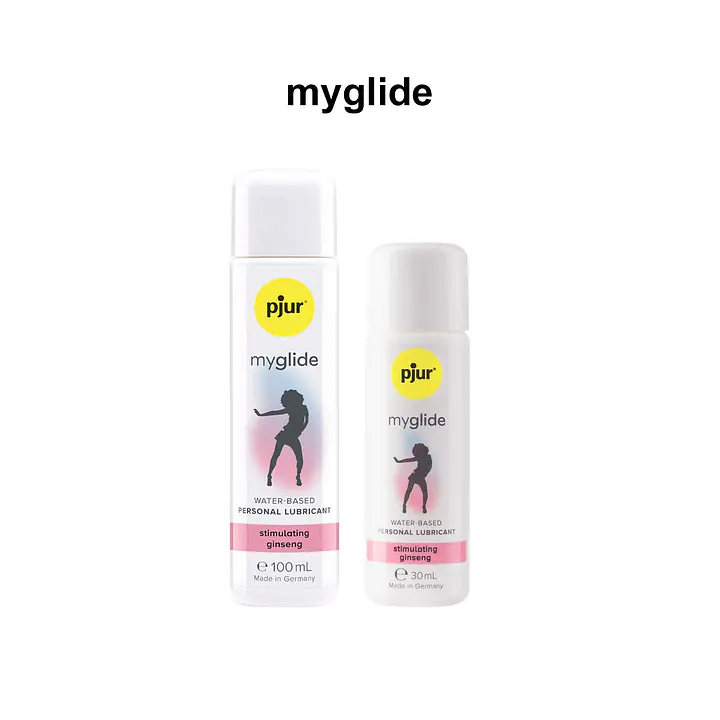 Збуджувальна змазка на водній основі pjur my glide 30 мл, з женьшенем, зігріває - Master