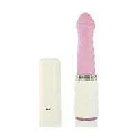 Розкішний вібратор-пульсатор з присоскою Pillow Talk - Feisty Thrusting Vibrator Pink - Master