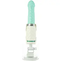 Розкішний вібратор-пульсатор Pillow Talk з присоскою - Feisty Thrusting Vibrator Teal - Master