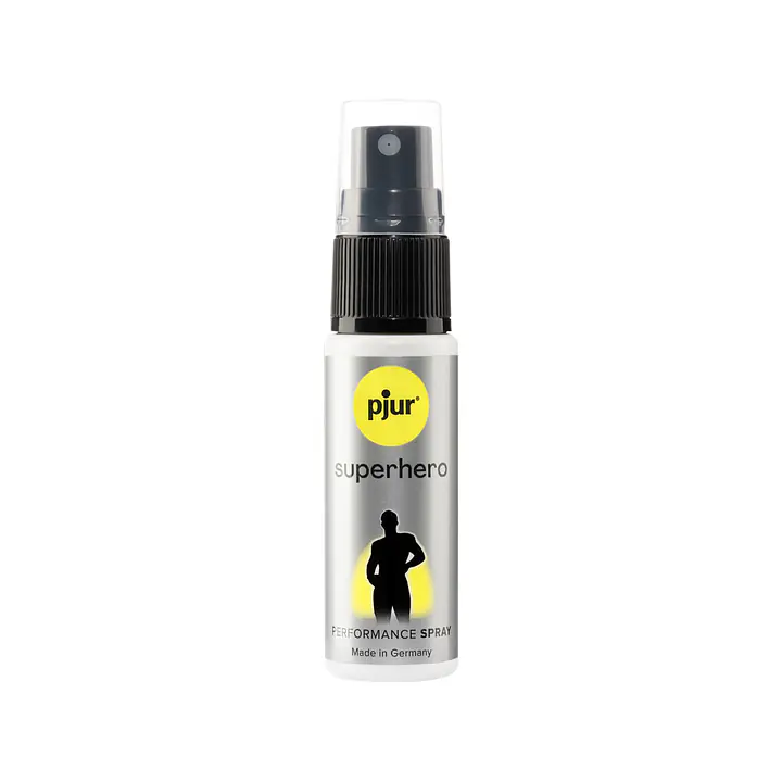 Пролонгувальний спрей pjur Superhero Spray 20 мл, всотується в шкіру, натуральні компоненти - Master