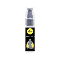 Пролонгувальний гель pjur Superhero Serum 20 мл, створює невидиму плівку, що знижує чутливість - Master