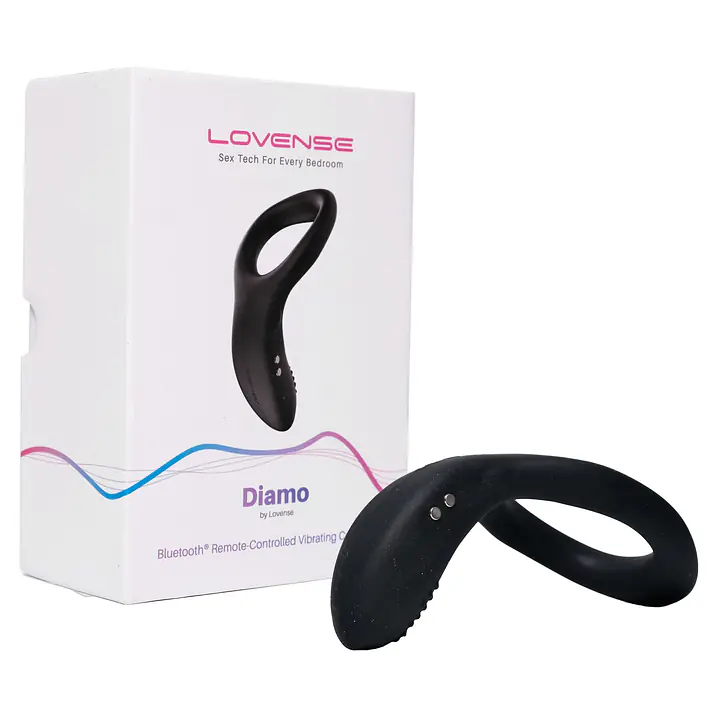 Смарт кільце-насадка на член Lovense Diamo Cock Ring - Master