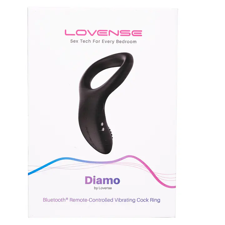 Смарт кільце-насадка на член Lovense Diamo Cock Ring - Master
