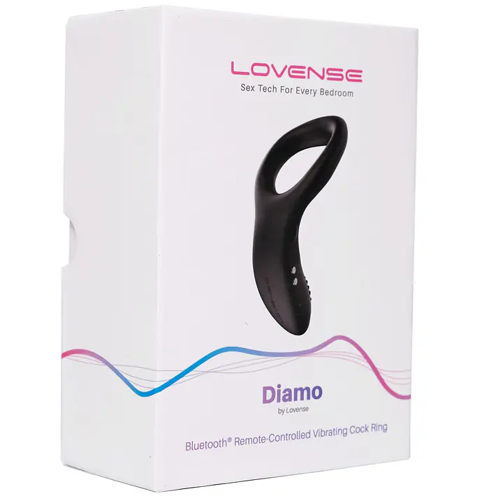 Смарт кільце-насадка на член Lovense Diamo Cock Ring - Master